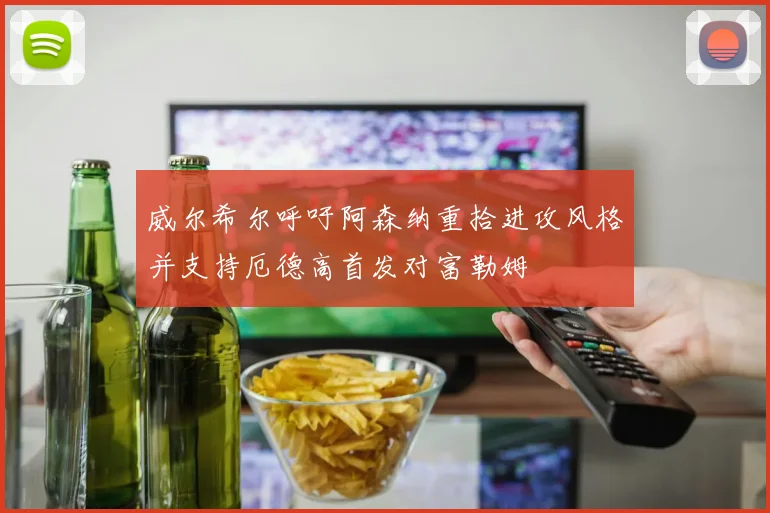 威尔希尔呼吁阿森纳重拾进攻风格并支持厄德高首发对富勒姆
